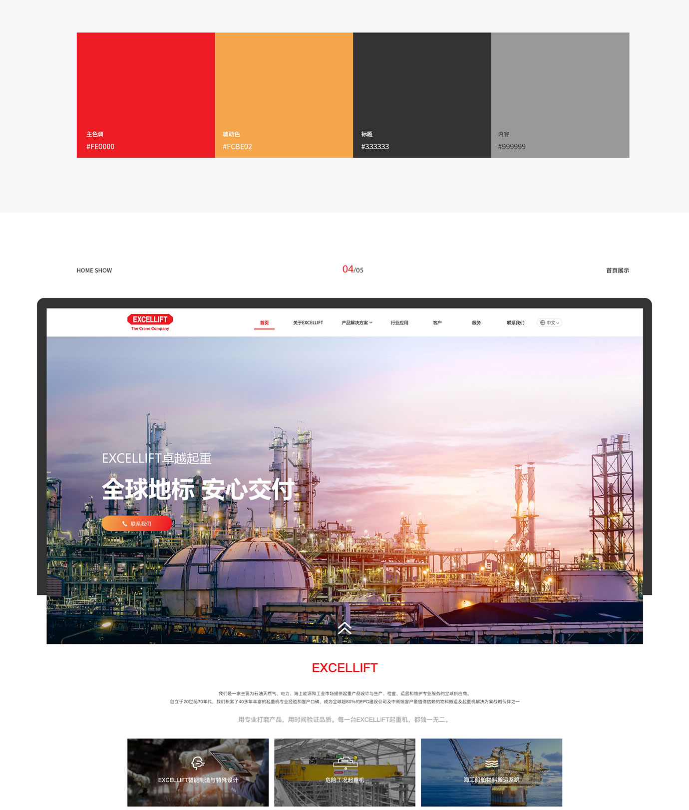 伊?xí)N起重機項目圖片