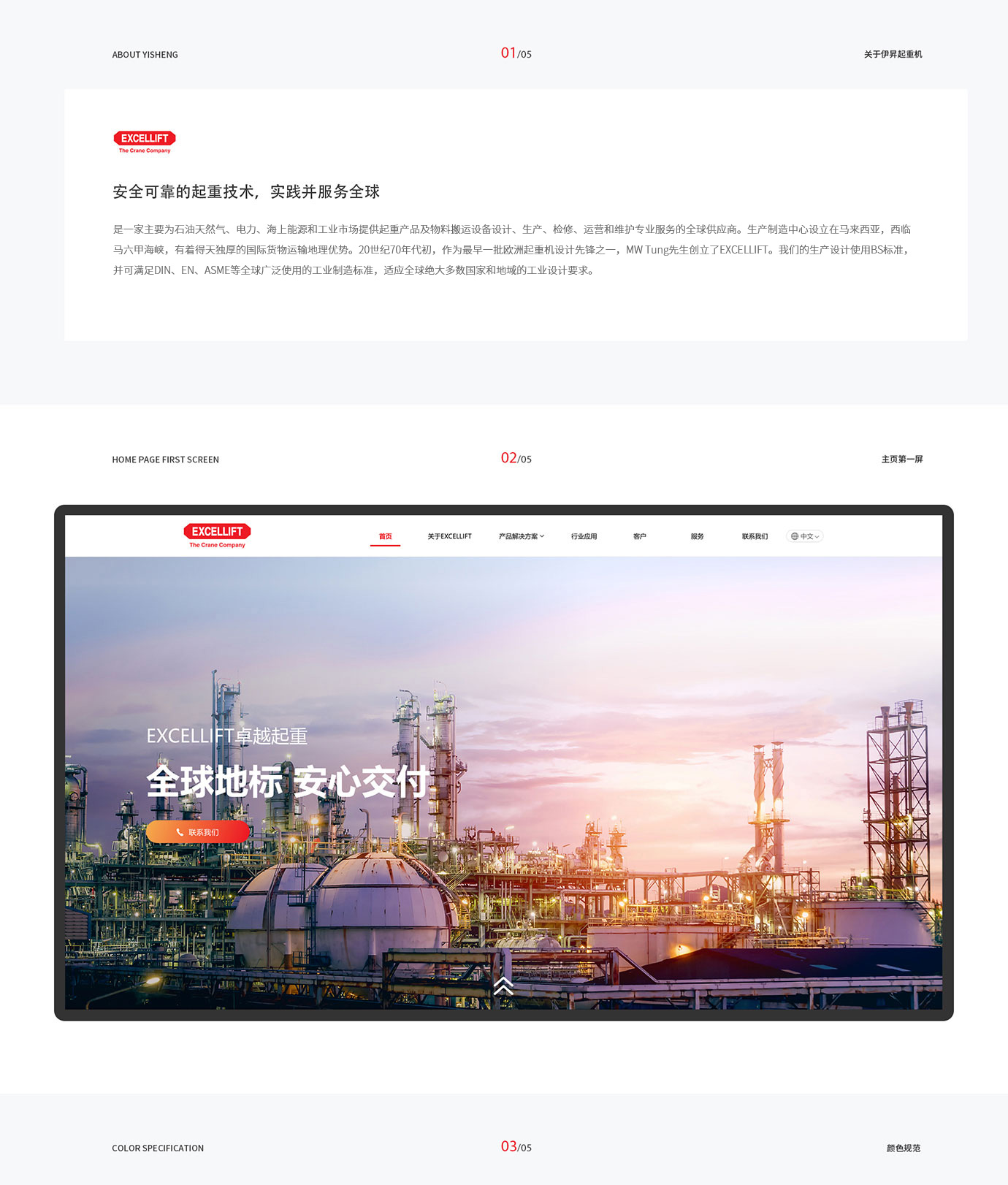 伊?xí)N起重機項目圖片